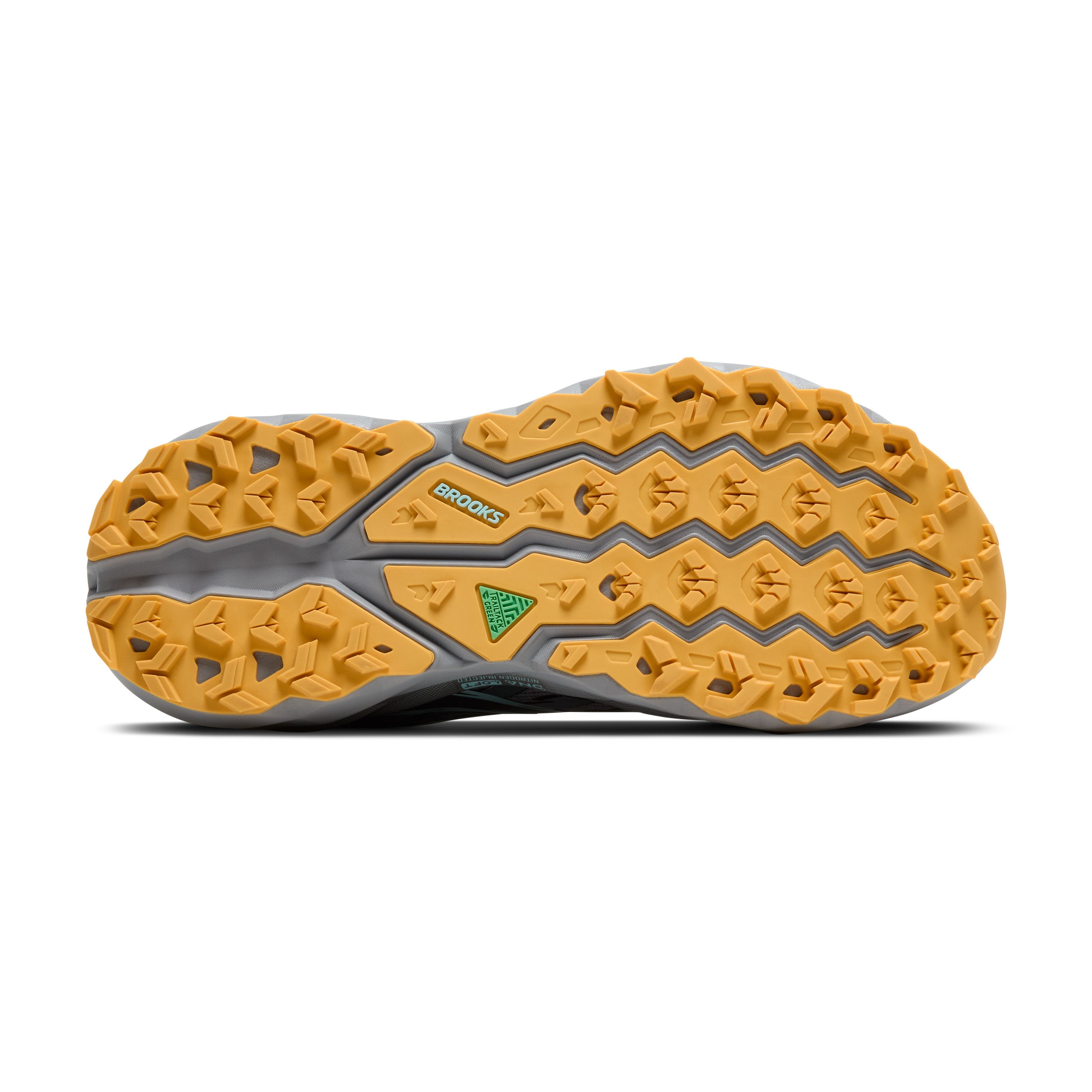 BROOKS Men's Cascadia 19 (098 - Alloy/Ebony/Orange)
