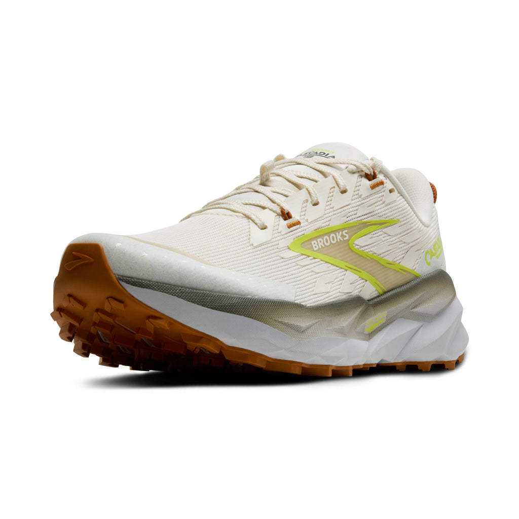 BROOKS Men's Cascadia 19 (183 - Coconut/Olive/Ginger)