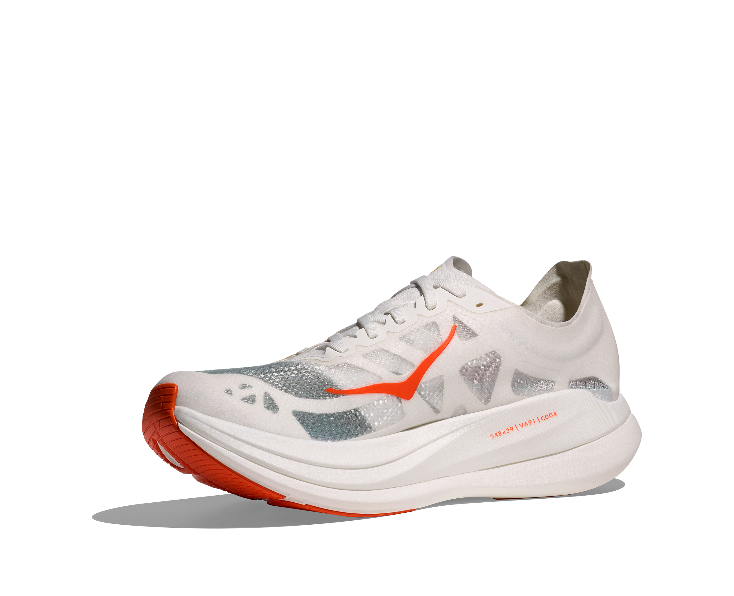 Hoka Unisex Rocket X 2 (FLV - Frost/Lava)