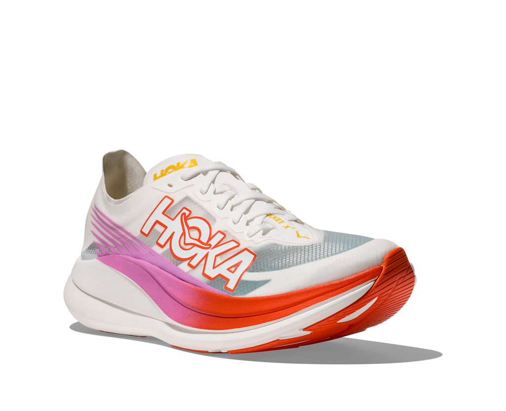 Hoka Unisex Rocket X 2 (FLV - Frost/Lava)