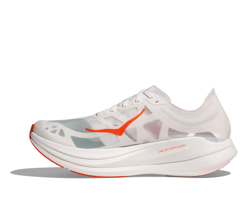 Hoka Unisex Rocket X 2 (FLV - Frost/Lava)