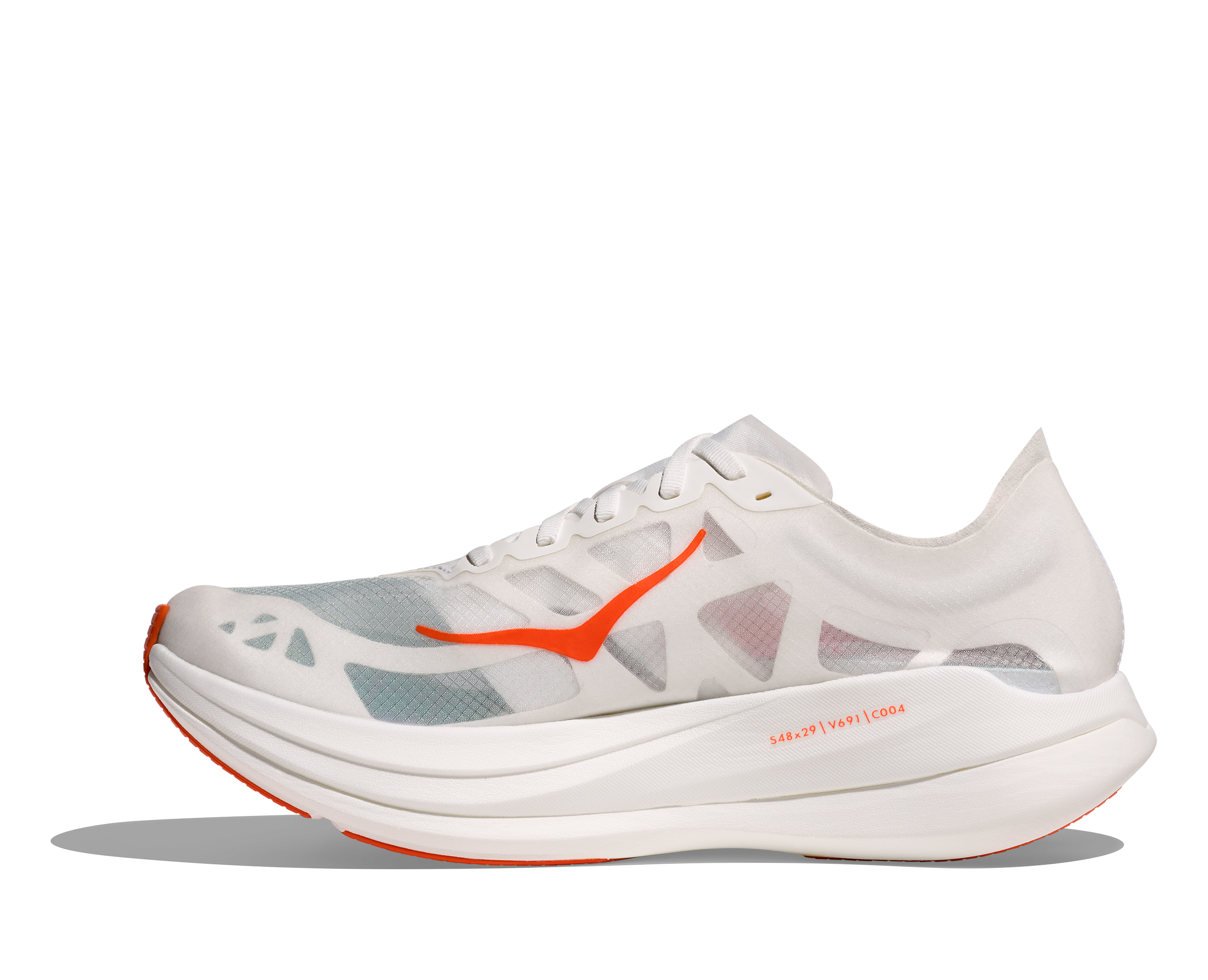 Hoka Unisex Rocket X 2 (FLV - Frost/Lava)