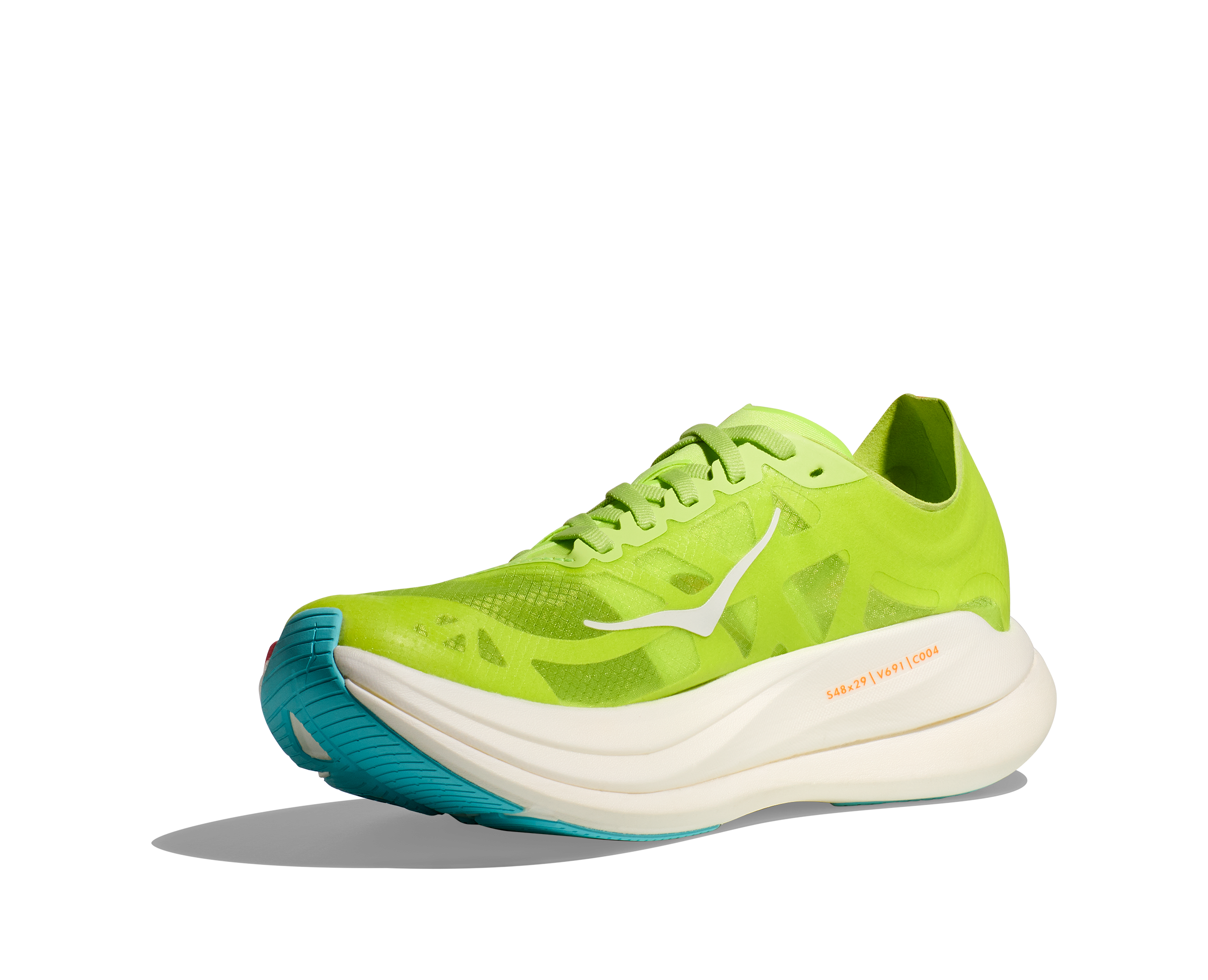 Hoka Unisex Rocket X 2 (LCS - Lettuce/Solar Flare)