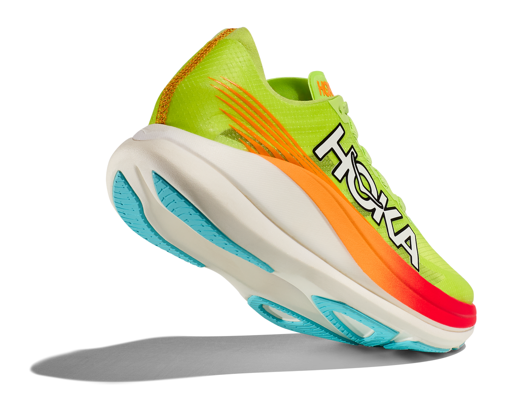 Hoka Unisex Rocket X 2 (LCS - Lettuce/Solar Flare)
