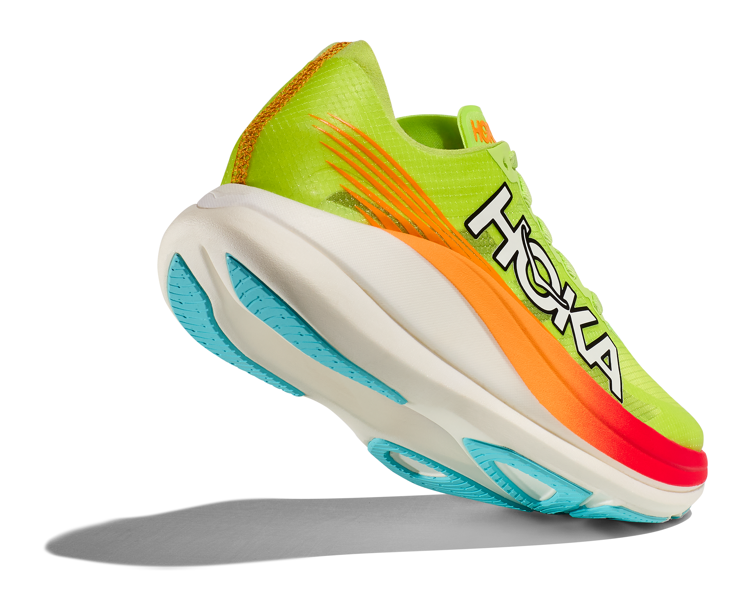 Hoka Unisex Rocket X 2 (LCS - Lettuce/Solar Flare)