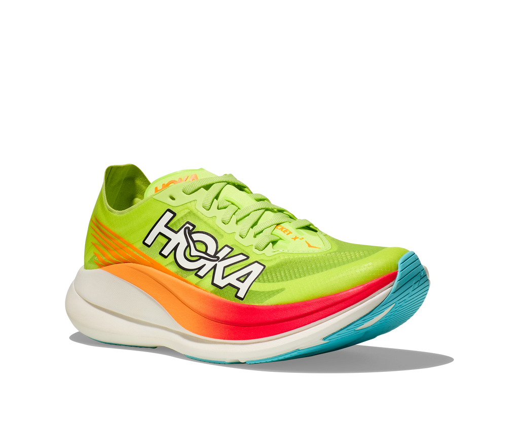 Hoka Unisex Rocket X 2 (LCS - Lettuce/Solar Flare)