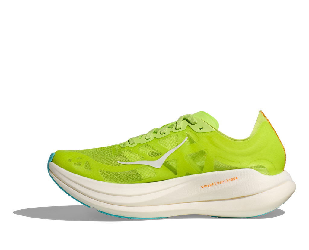 Hoka Unisex Rocket X 2 (LCS - Lettuce/Solar Flare)