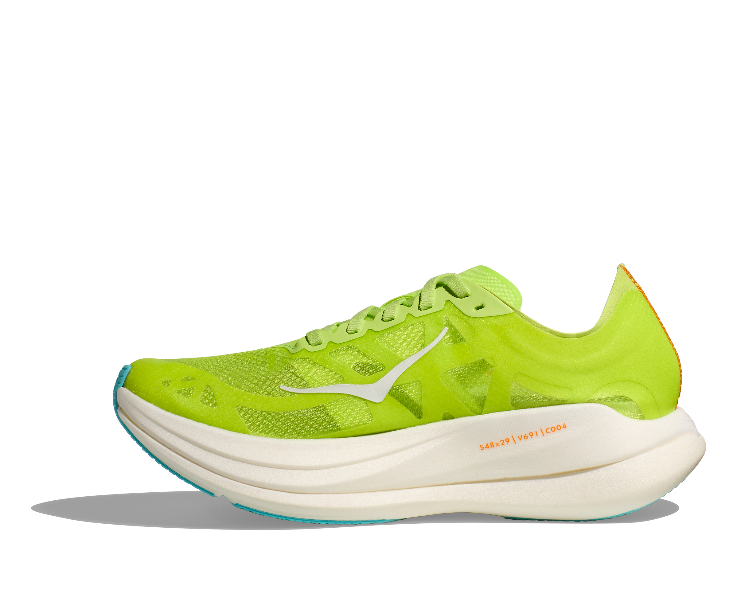 Hoka Unisex Rocket X 2 (LCS - Lettuce/Solar Flare)