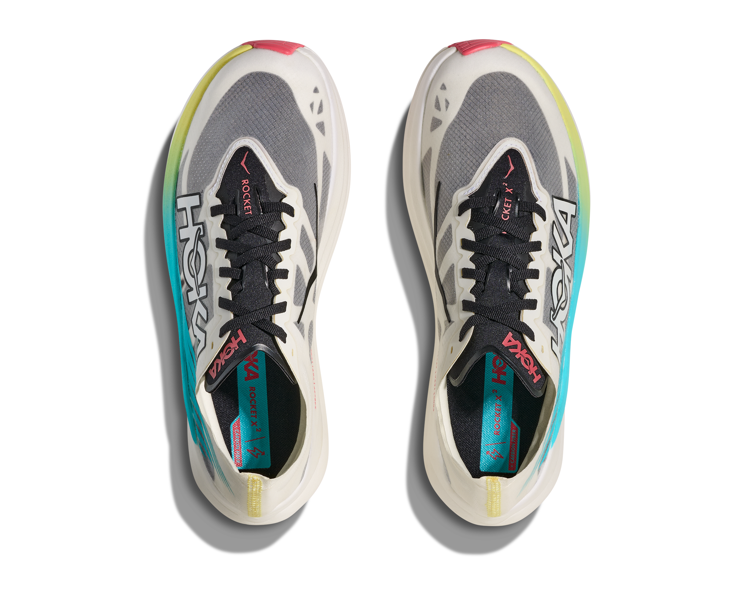 Hoka Unisex Rocket X 2 (YZC - Yuzu/Cielo Blue)
