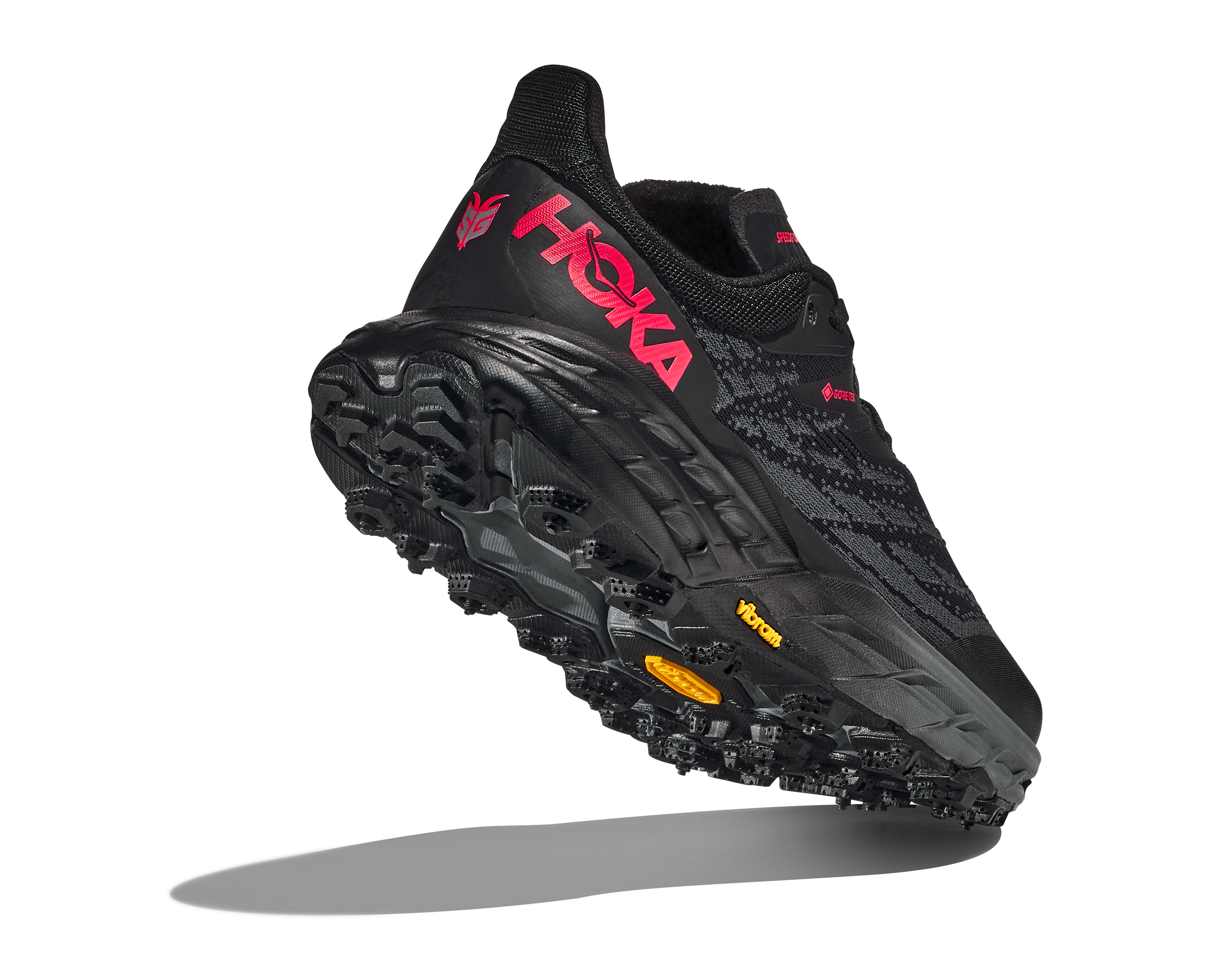 Hoka Women's Speedgoat 5 GTX SPIKE (BBLC - Black/Black)