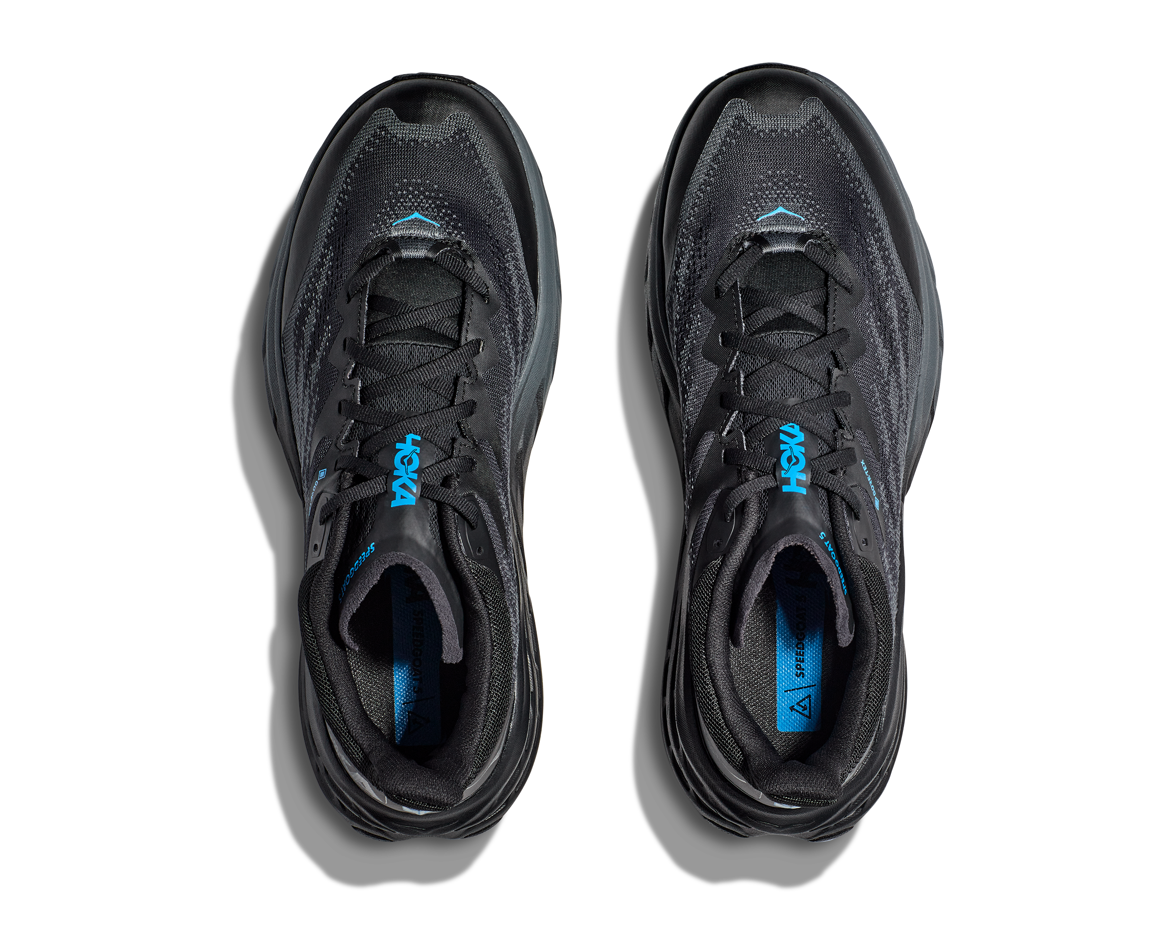Hoka Men's Speedgoat 5 GTX SPIKE (BBLC - Black/Black)