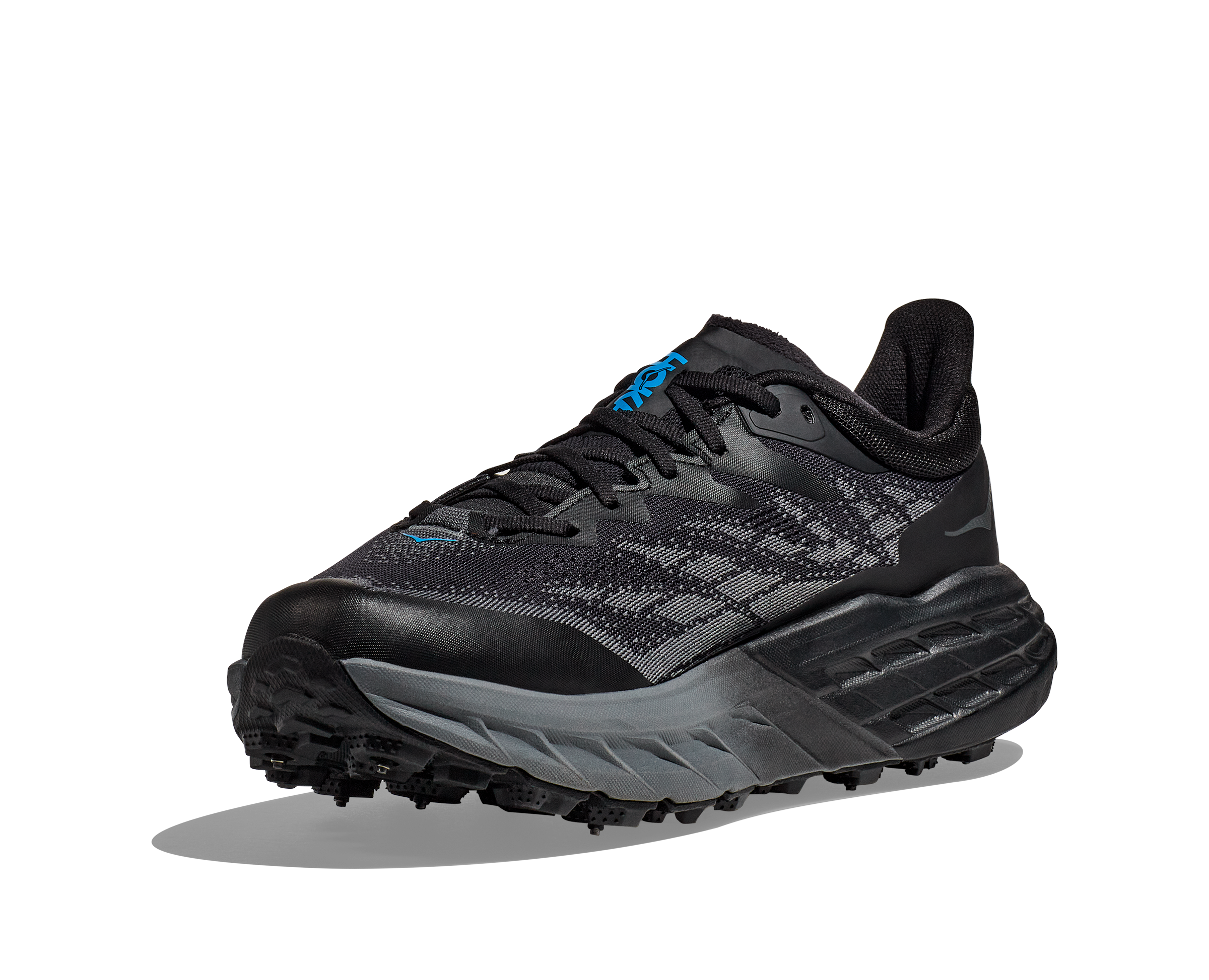 Hoka Men's Speedgoat 5 GTX SPIKE (BBLC - Black/Black)