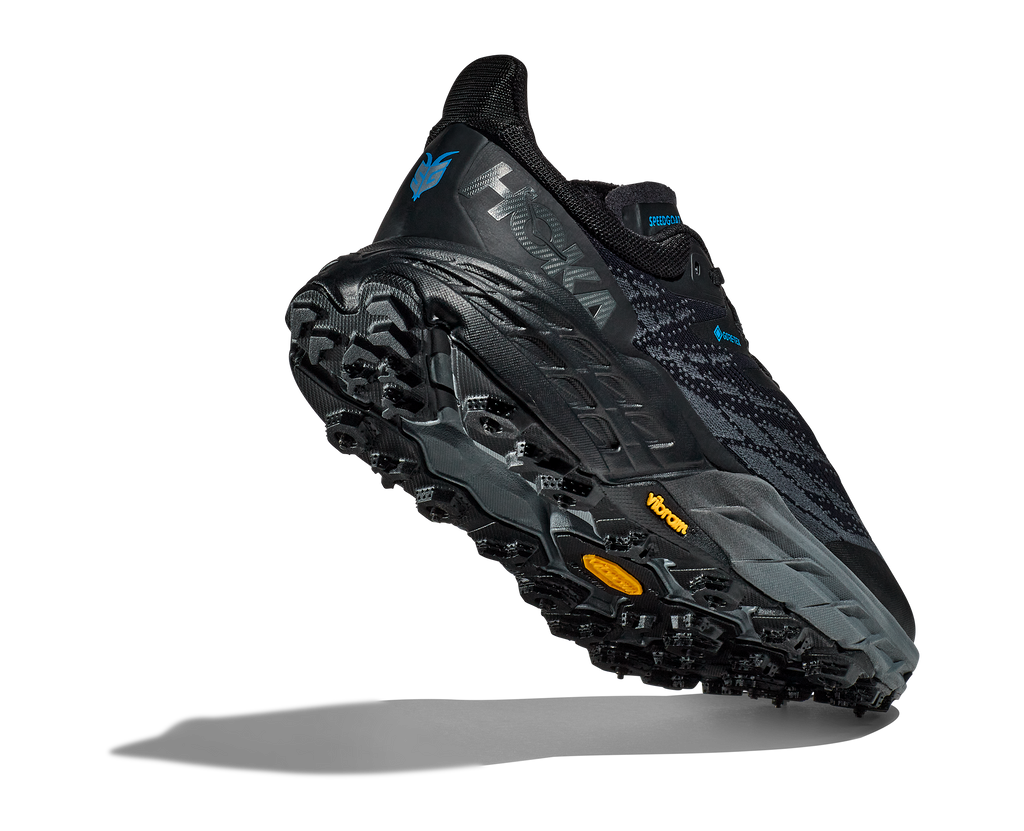 Hoka Men's Speedgoat 5 GTX SPIKE (BBLC - Black/Black)