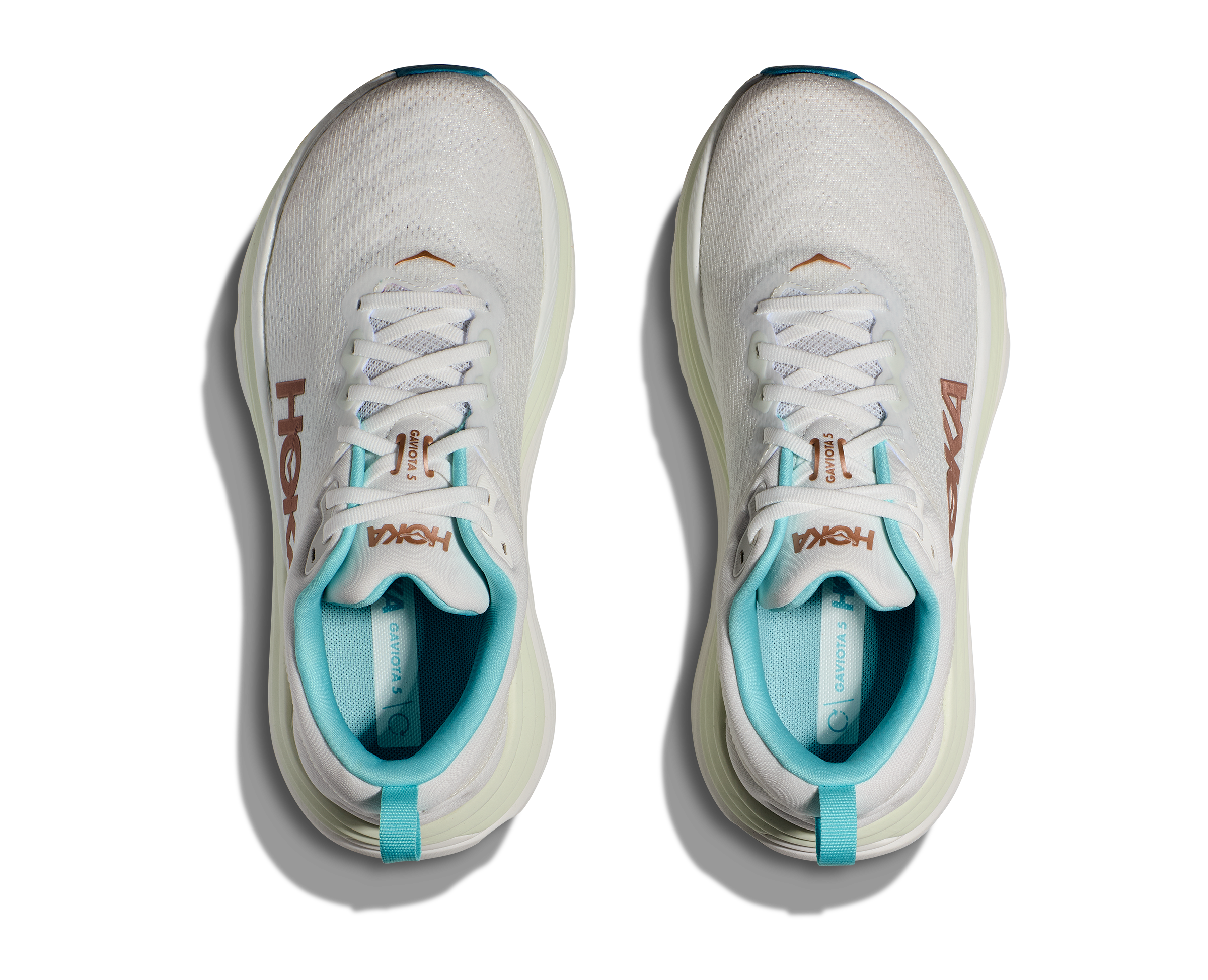 Hoka Women's Gaviota 5 (FTRS - Frost/Rose Gold)