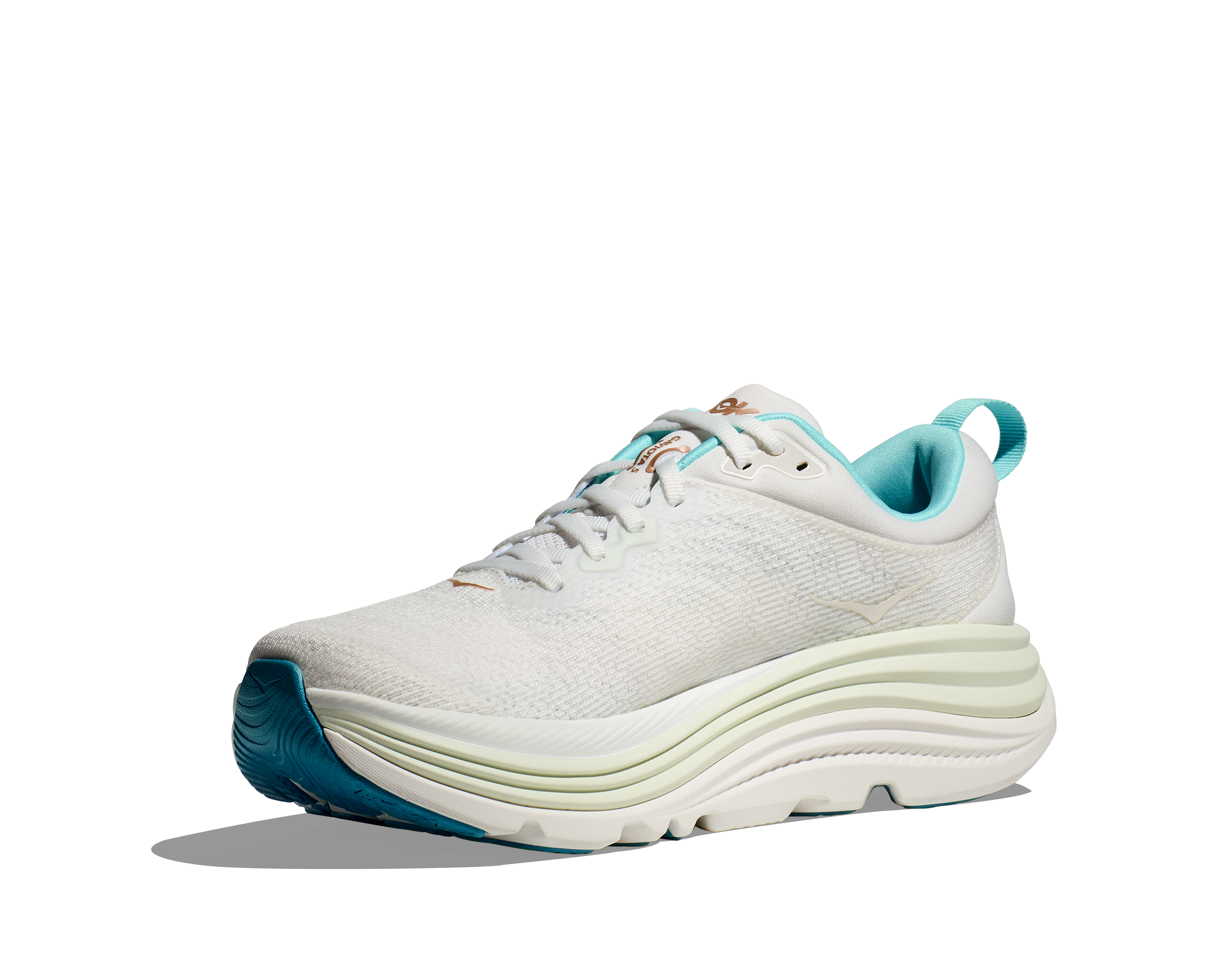 Hoka Women's Gaviota 5 (FTRS - Frost/Rose Gold)