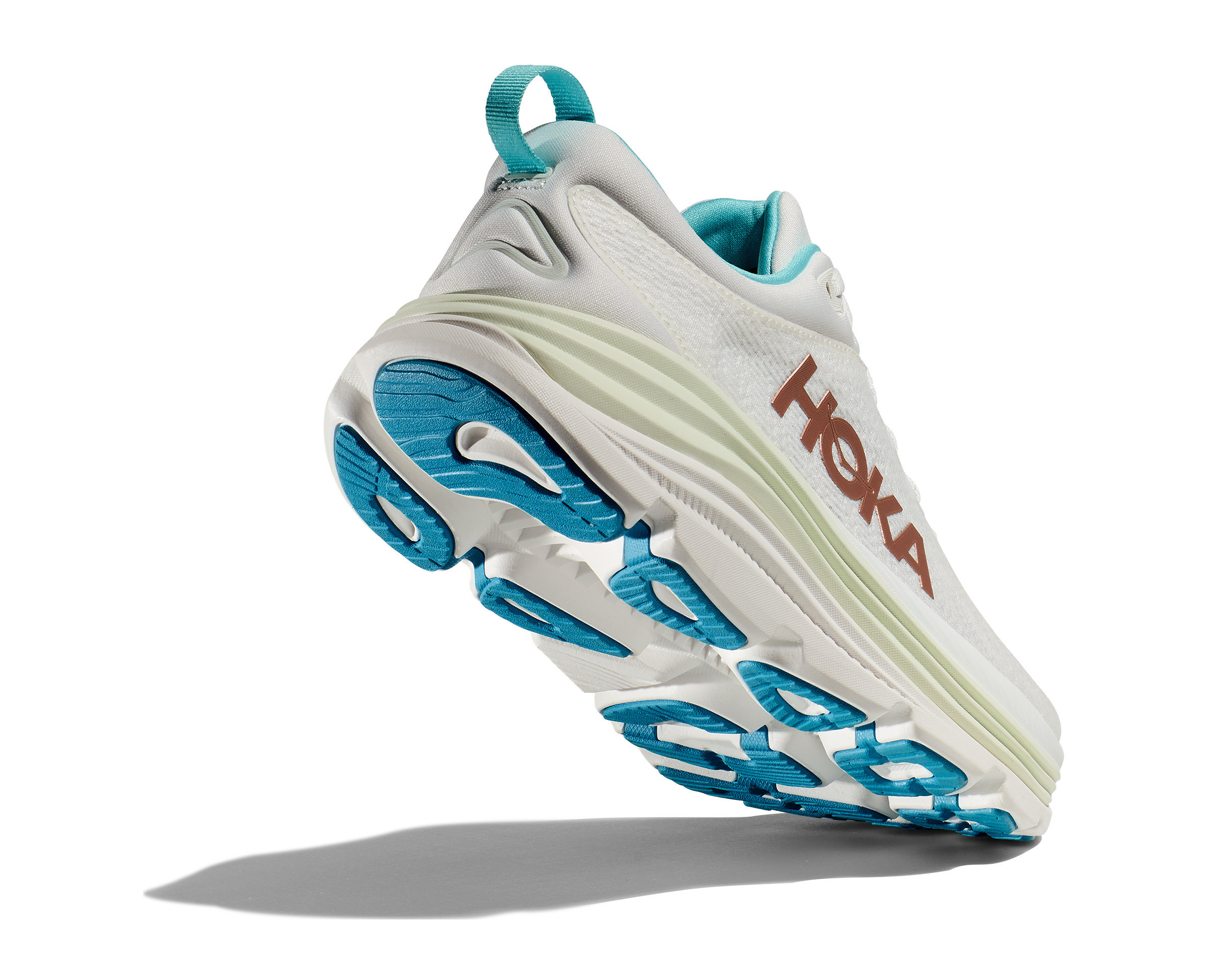 Hoka Women's Gaviota 5 (FTRS - Frost/Rose Gold)