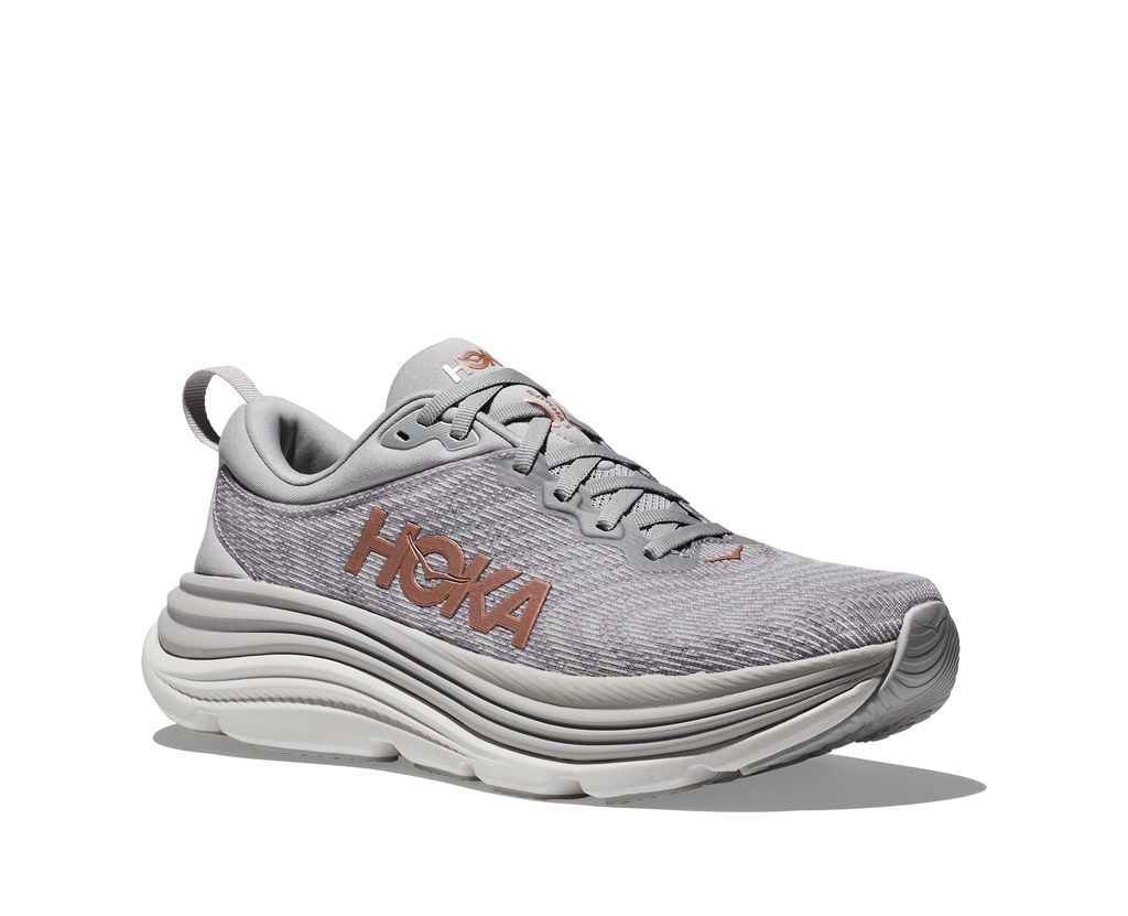 Hoka Women's Gaviota 5 (HMRG - Harbor Mist/Rose Gold)