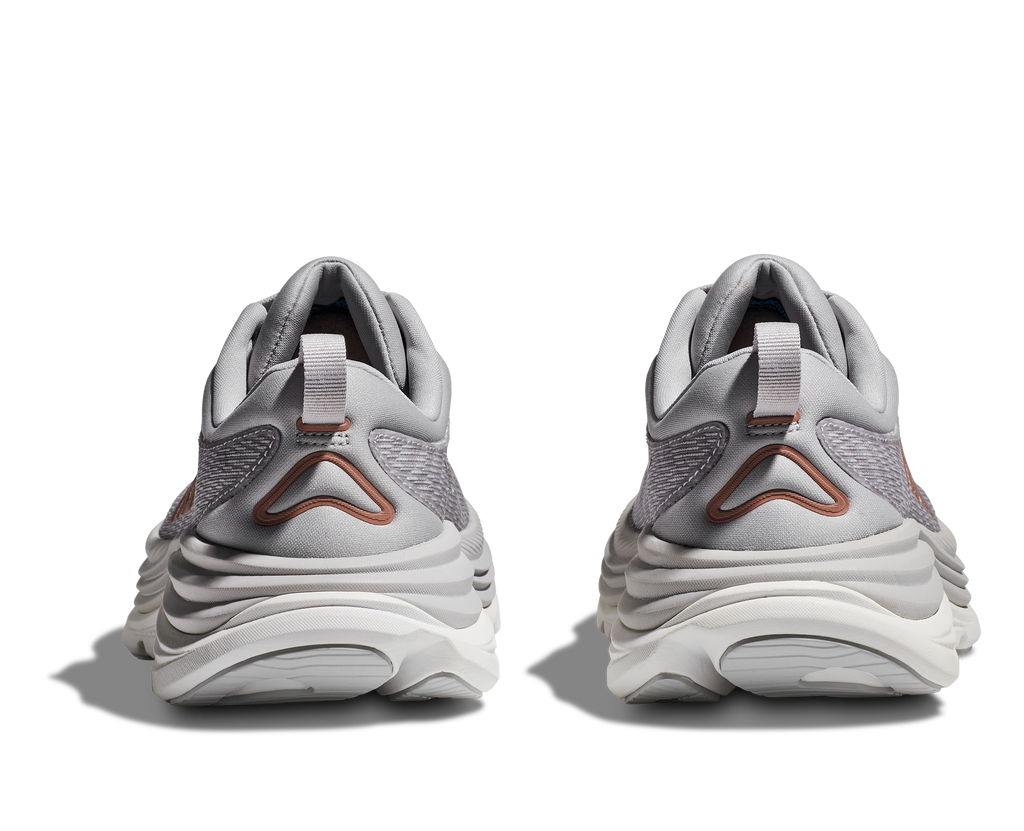 Hoka Women's Gaviota 5 WIDE (HMRG- Harbor Mist/Rose Gold)