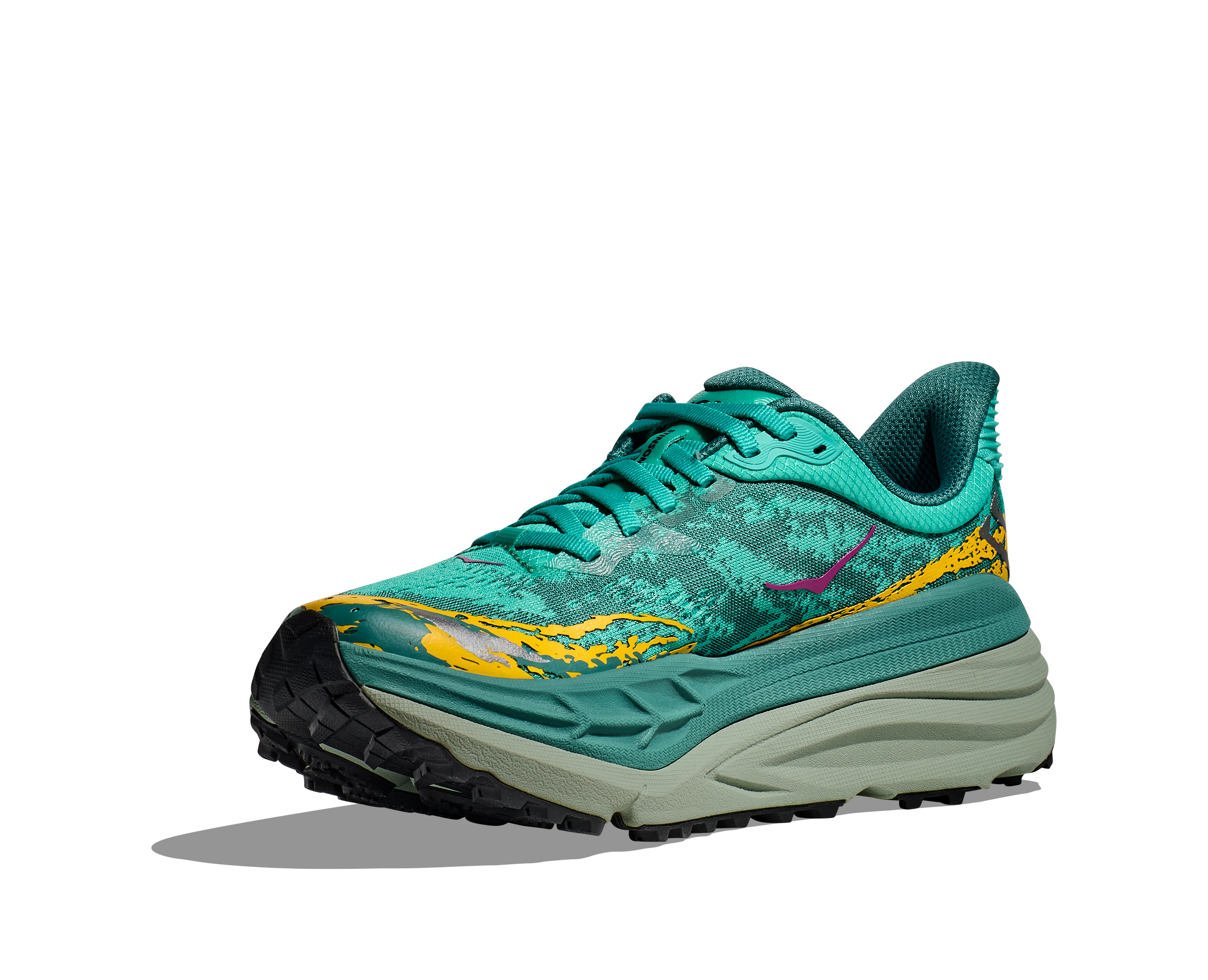 Hoka Women's Stinson 7 (ECN - Electric Aqua/Oceanic)