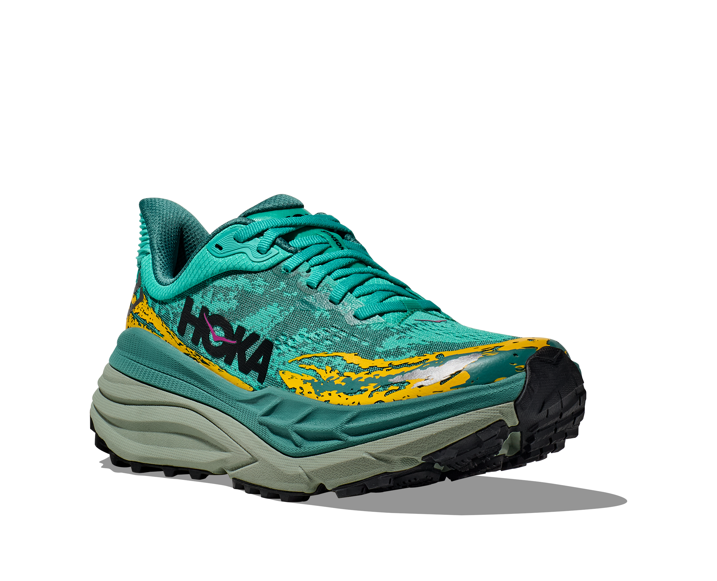 Hoka Women's Stinson 7 (ECN - Electric Aqua/Oceanic)