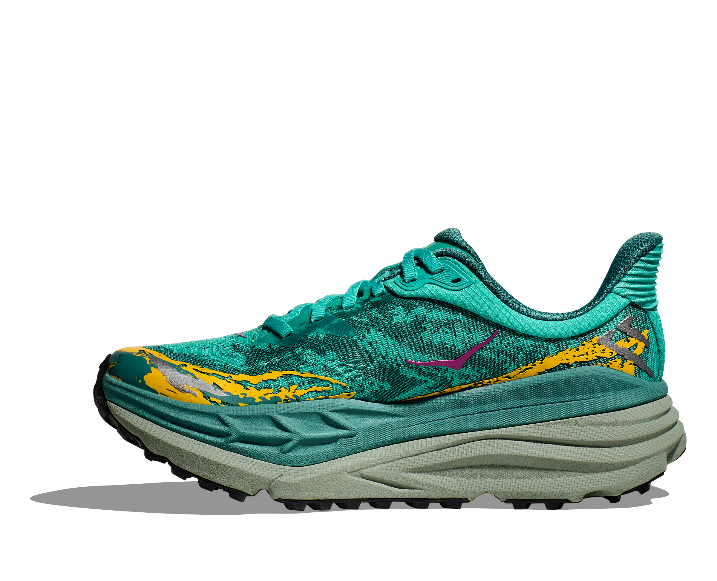 Hoka Women's Stinson 7 (ECN - Electric Aqua/Oceanic)
