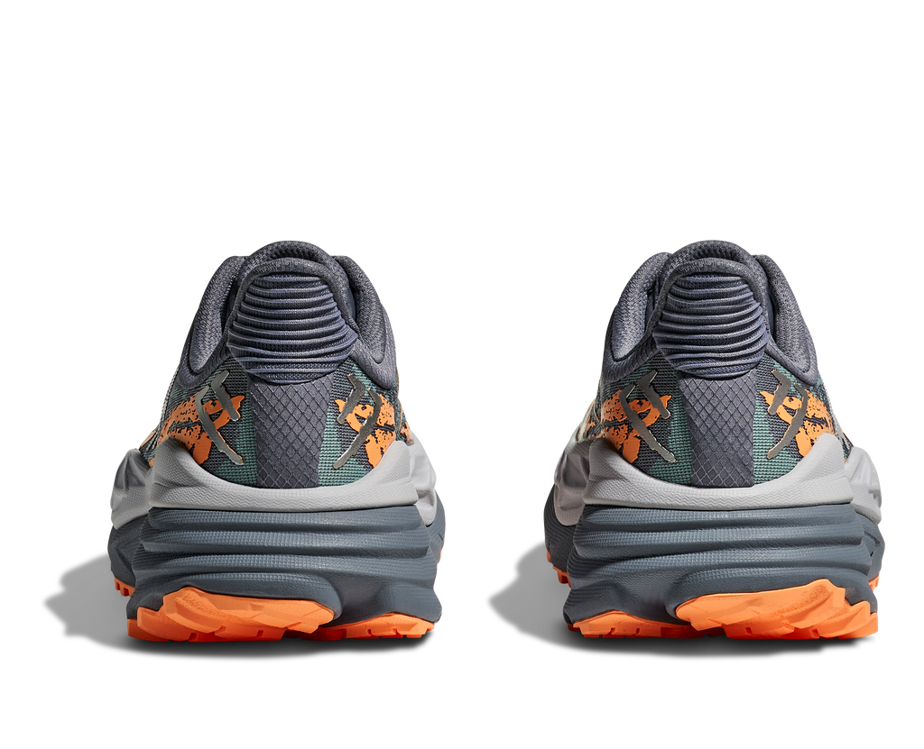 Hoka Women's Stinson 7 (GSP - Grey Skies/Pale Tangerine)