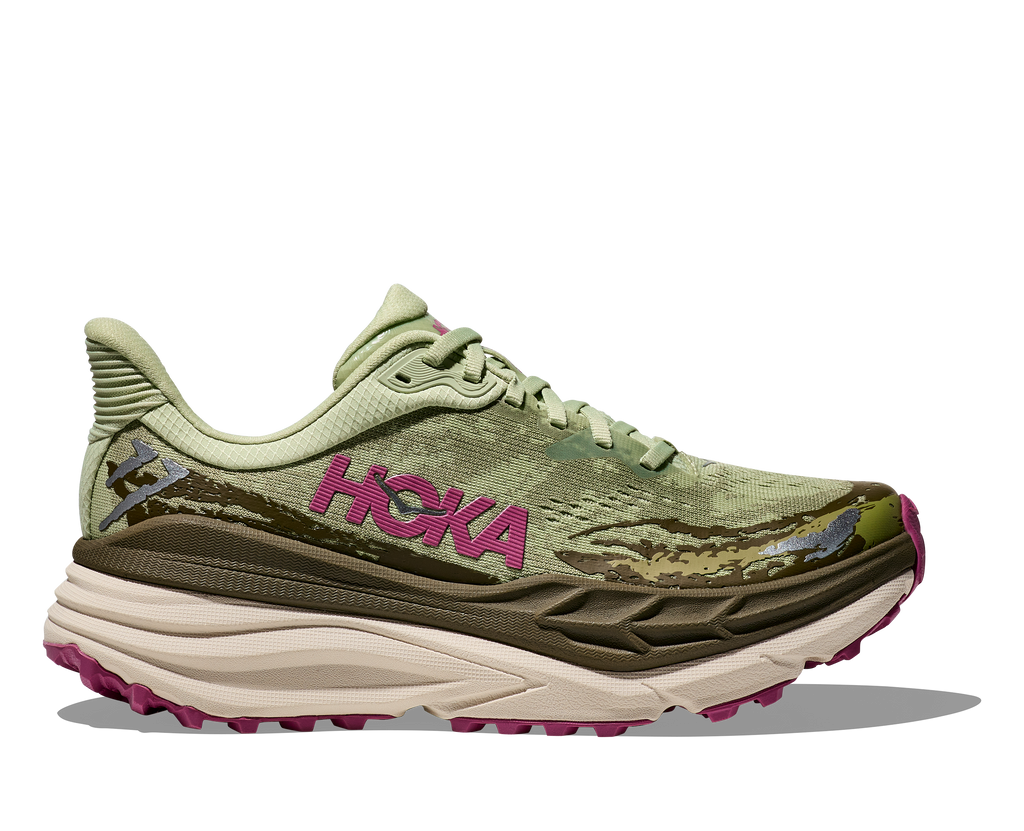 Hoka Women’s Stinson 7 (SNBT- Seed Green/Beet Root)