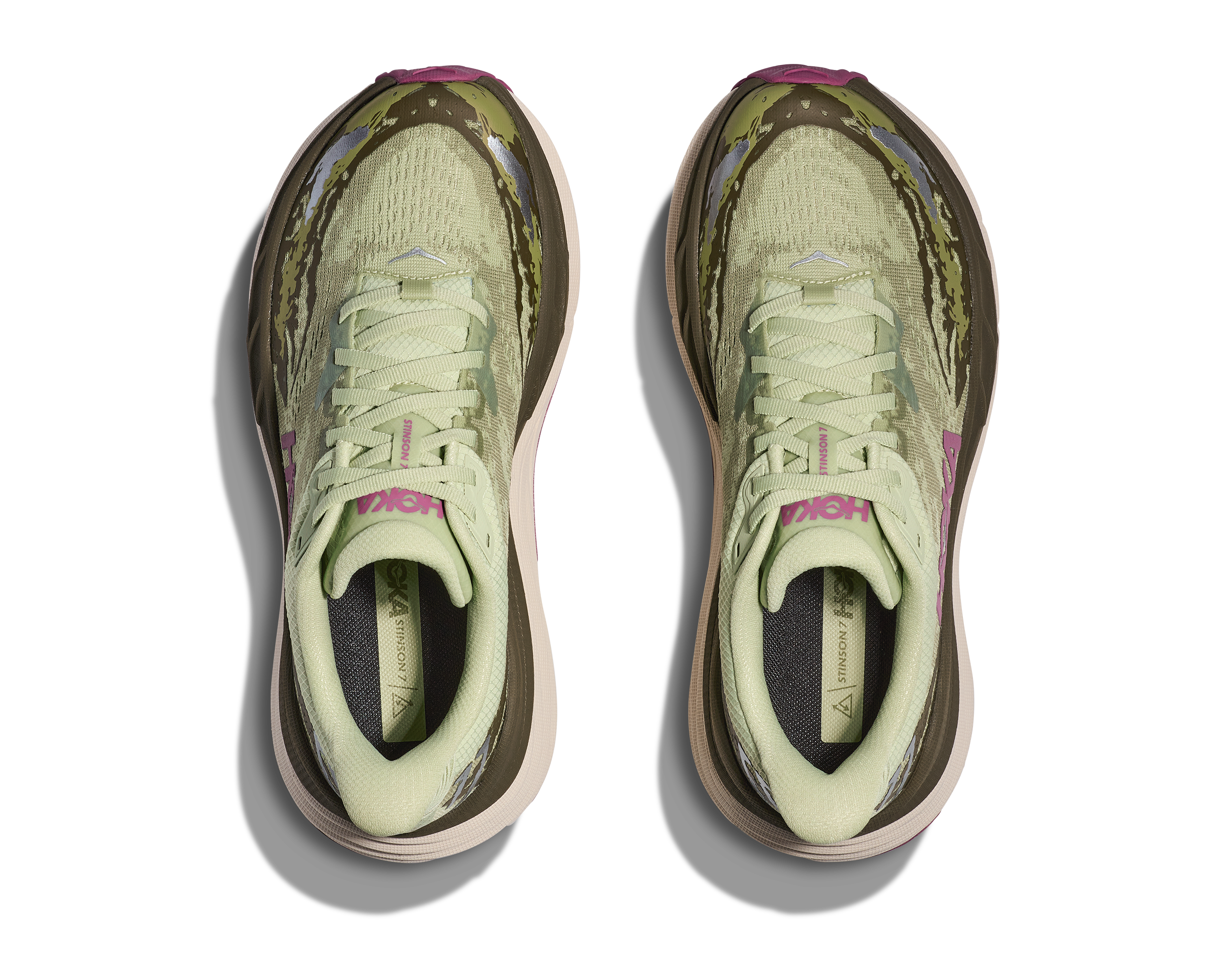Hoka Women’s Stinson 7 (SNBT- Seed Green/Beet Root)