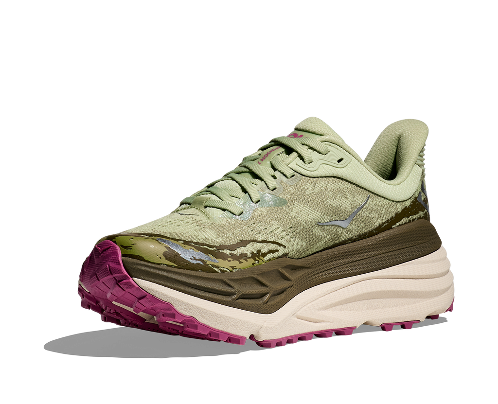 Hoka Women’s Stinson 7 (SNBT- Seed Green/Beet Root)