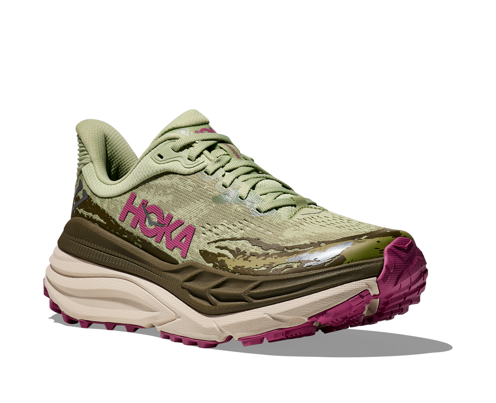 Hoka Women’s Stinson 7 (SNBT- Seed Green/Beet Root)