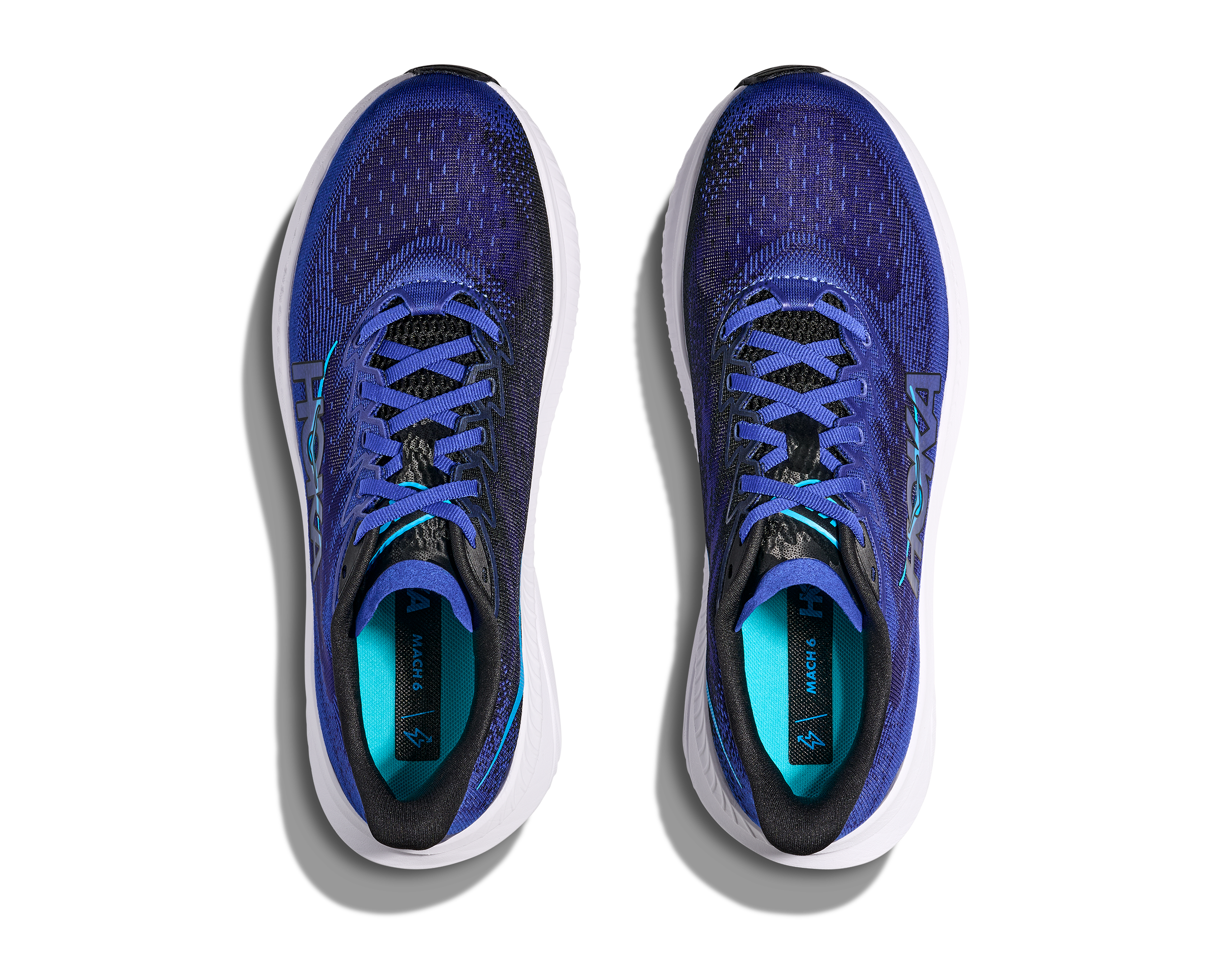 Hoka Men's Mach 6 (BNGH - Black/Night Sky)