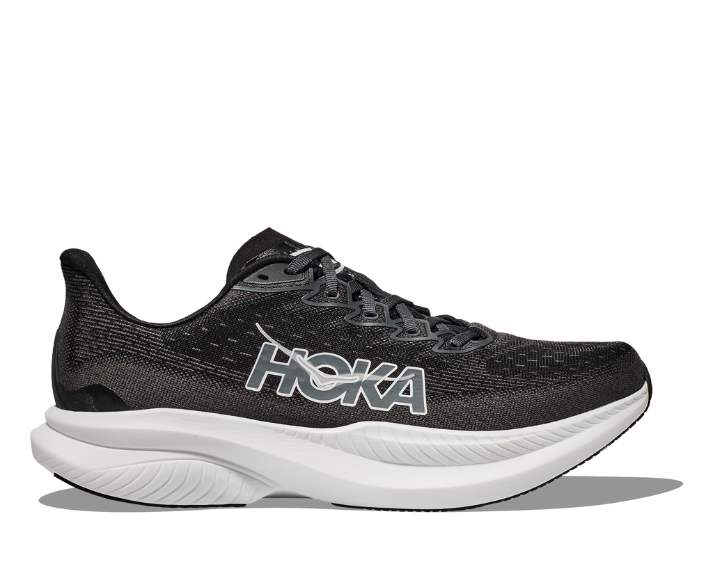 Hoka Women's Mach 6 WIDE (BWHT - Black/White)