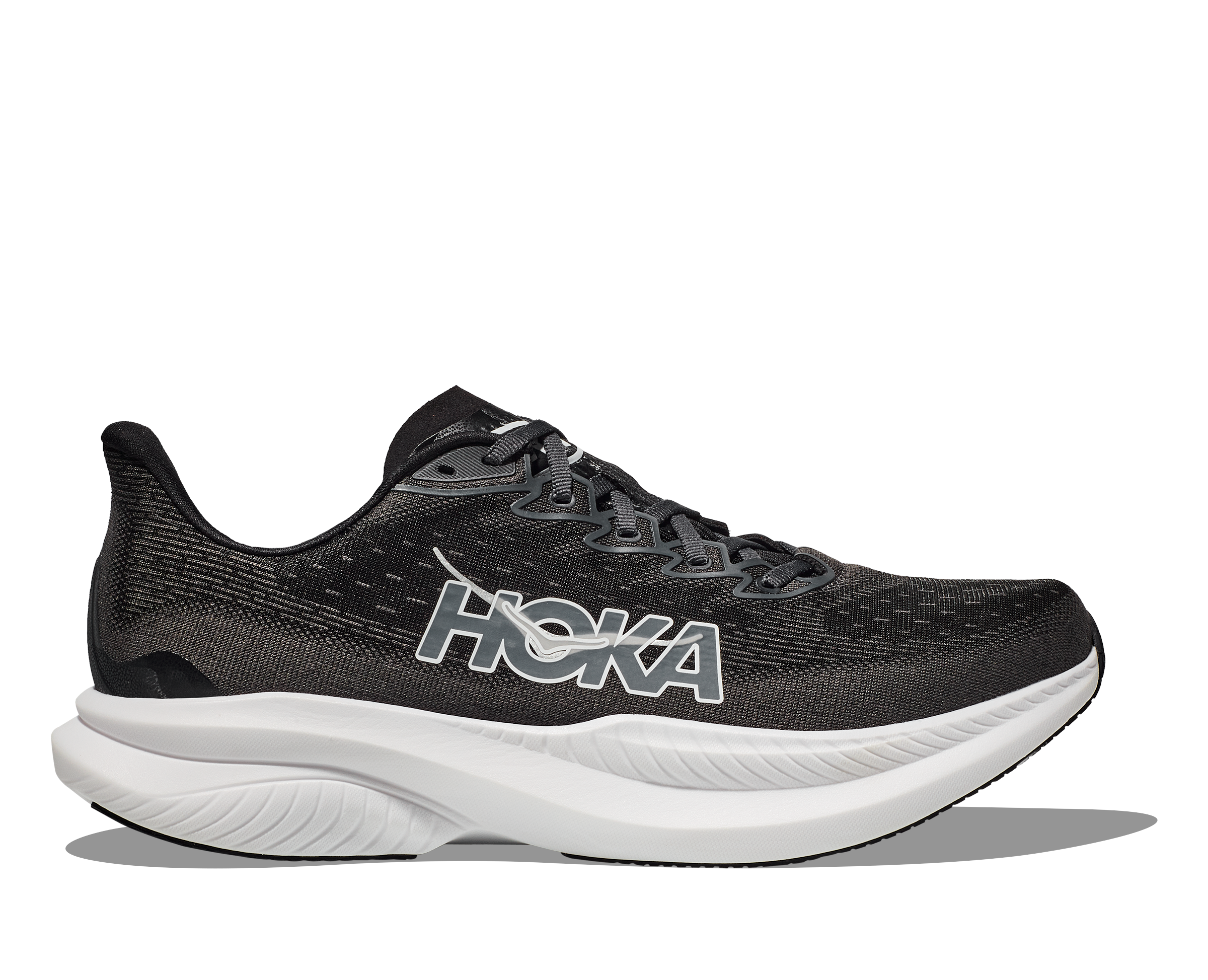 Hoka Women's Mach 6 WIDE (BWHT - Black/White)