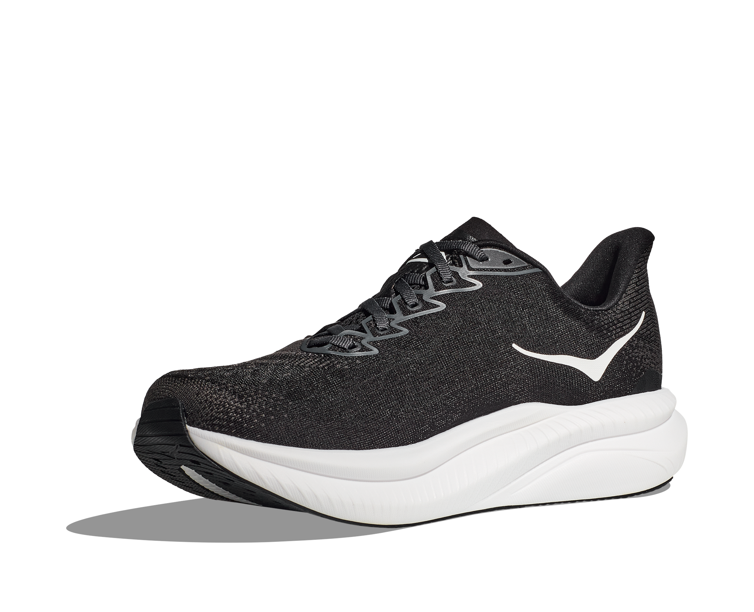 Hoka Women's Mach 6 WIDE (BWHT - Black/White)