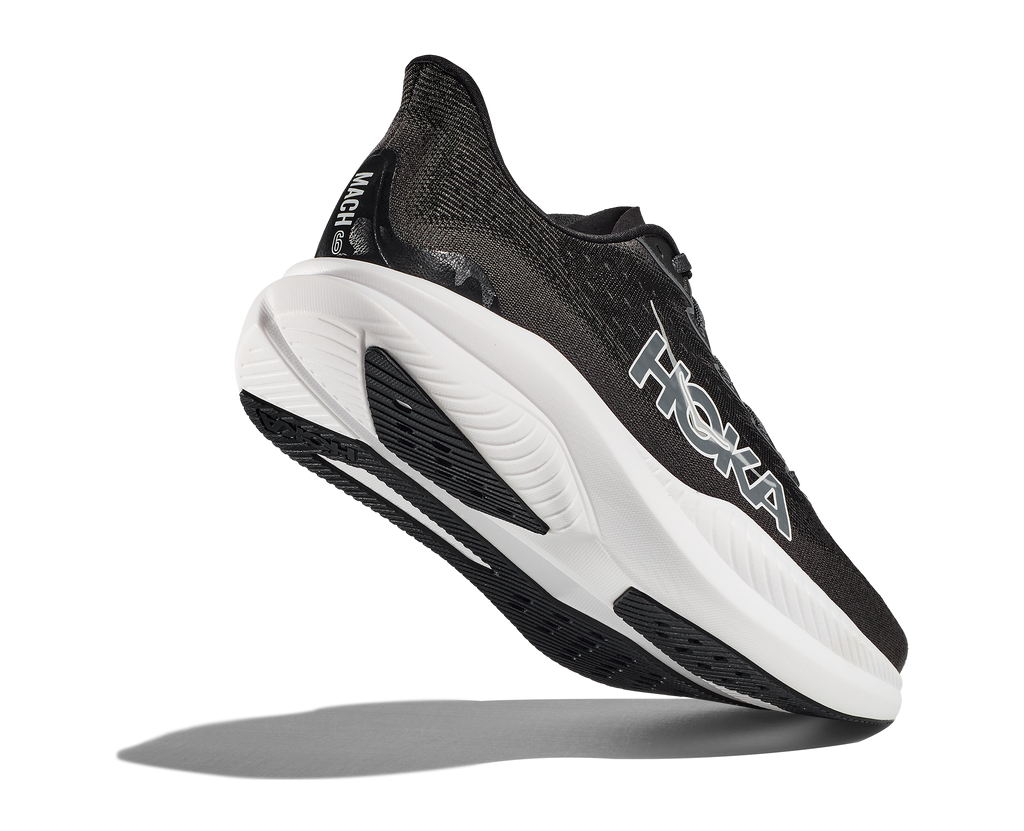 Hoka Women's Mach 6 WIDE (BWHT - Black/White)