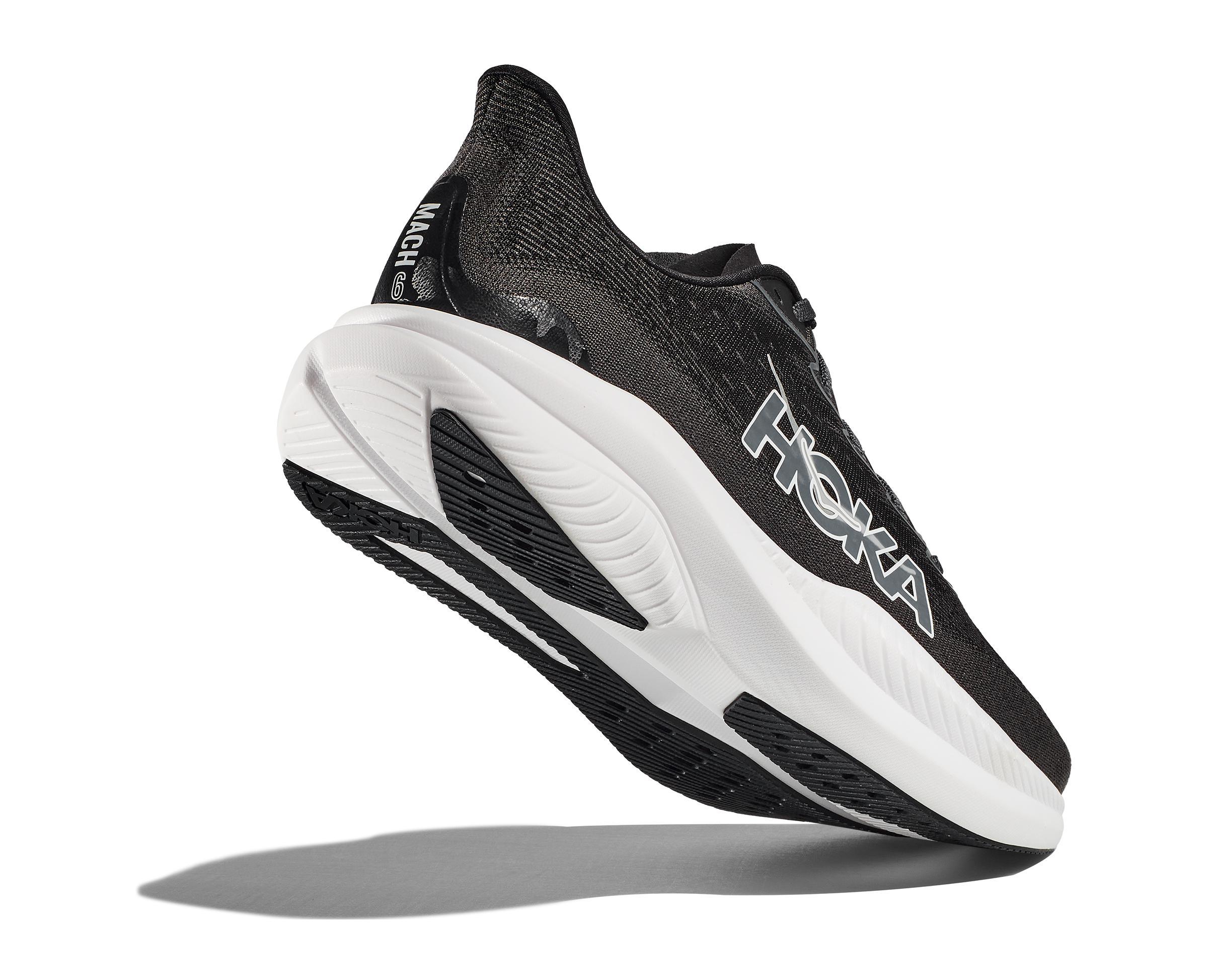 Hoka Women's Mach 6 WIDE (BWHT - Black/White)