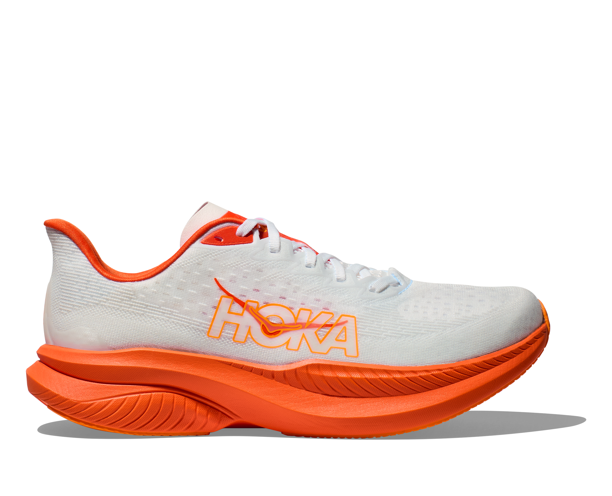Hoka Men's Mach 6 (FLV - Frost/Lava)