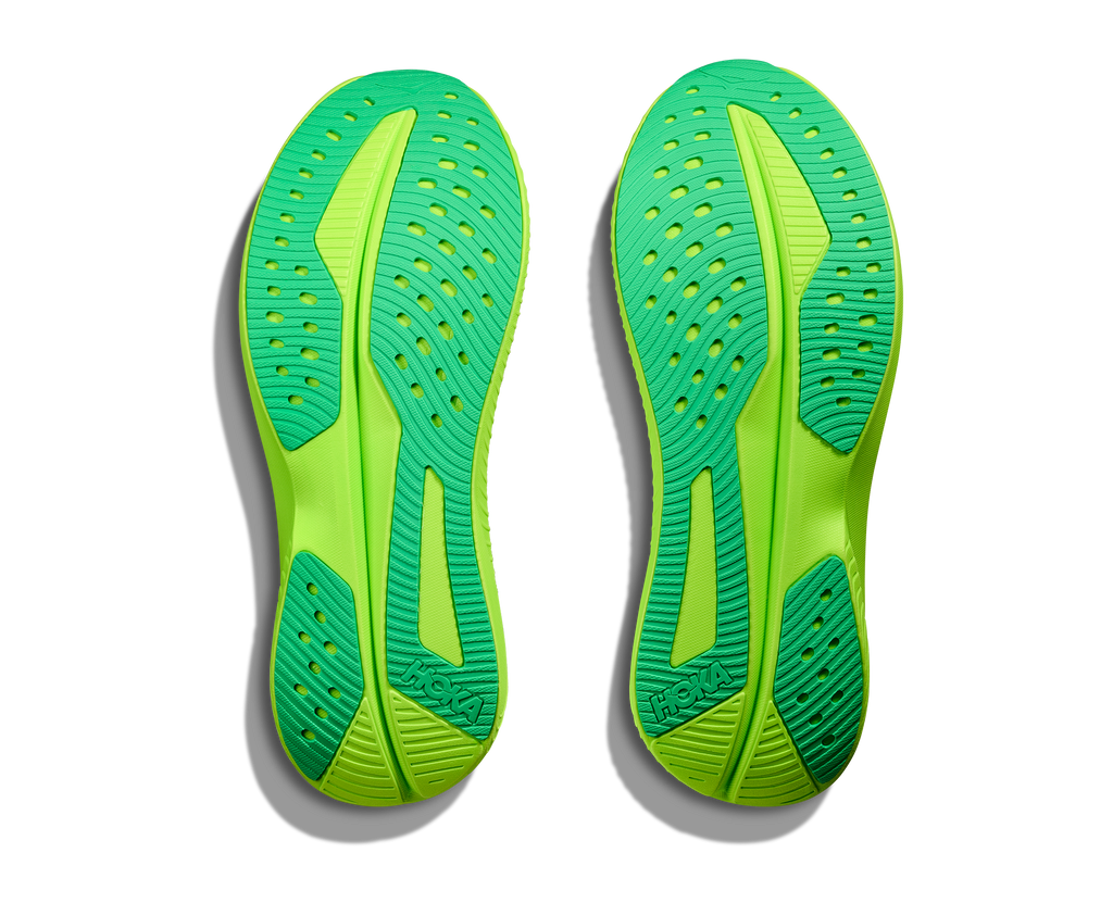 Hoka Men's Mach 6 (WNL - White/Neon Lime)