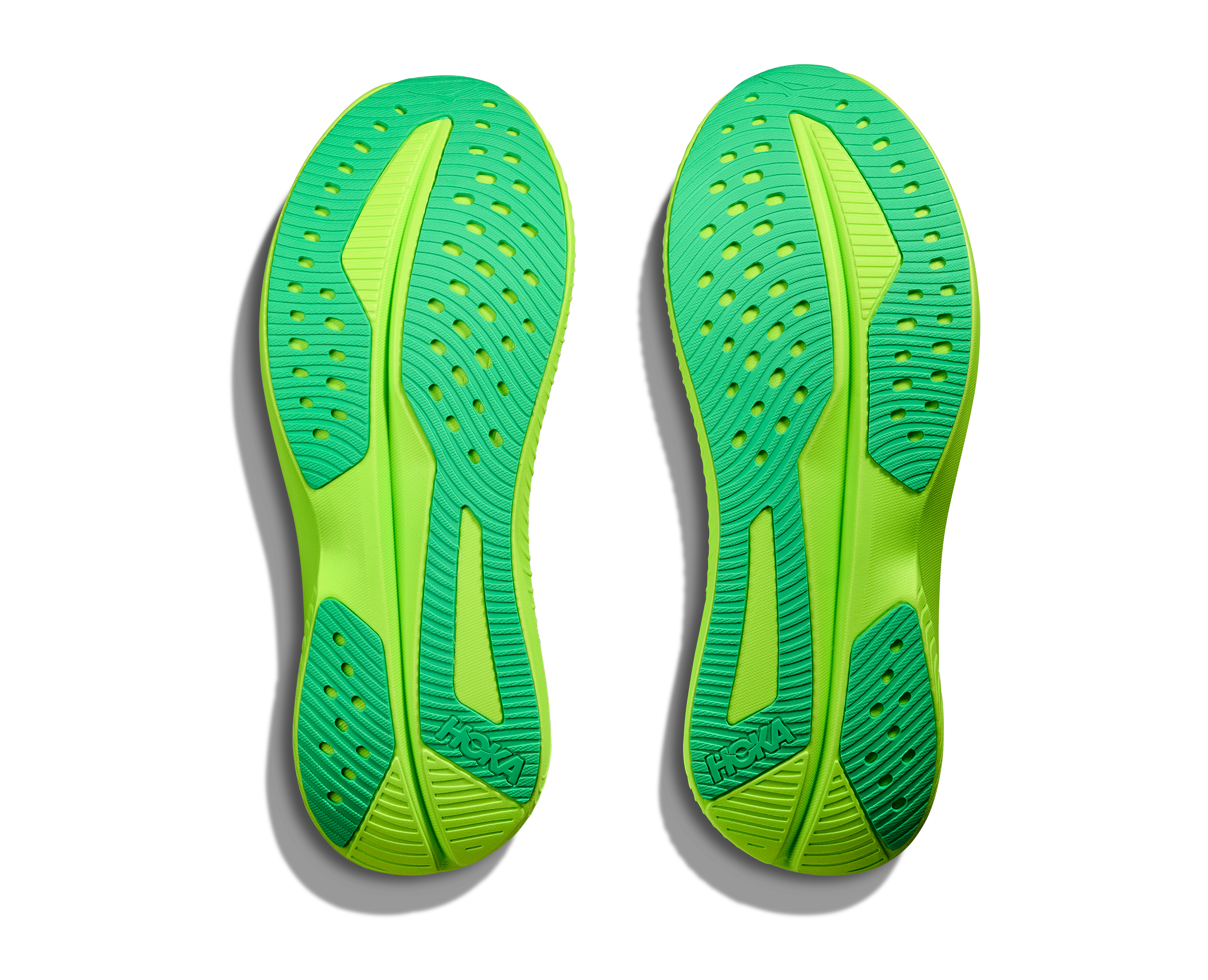 Hoka Men's Mach 6 (WNL - White/Neon Lime)