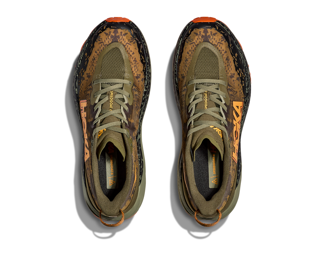 Hoka Men's Speedgoat 6 (AQL - Antique Olive/Squash)