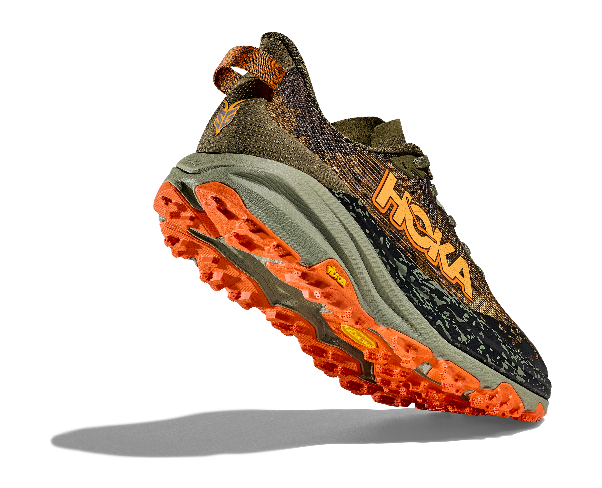 Hoka Men's Speedgoat 6 (AQL - Antique Olive/Squash)