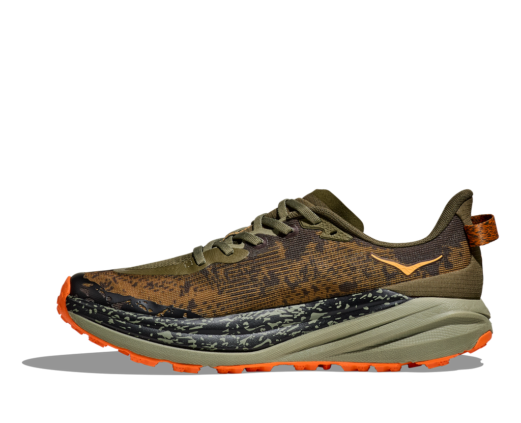 Hoka Men's Speedgoat 6 (AQL - Antique Olive/Squash)