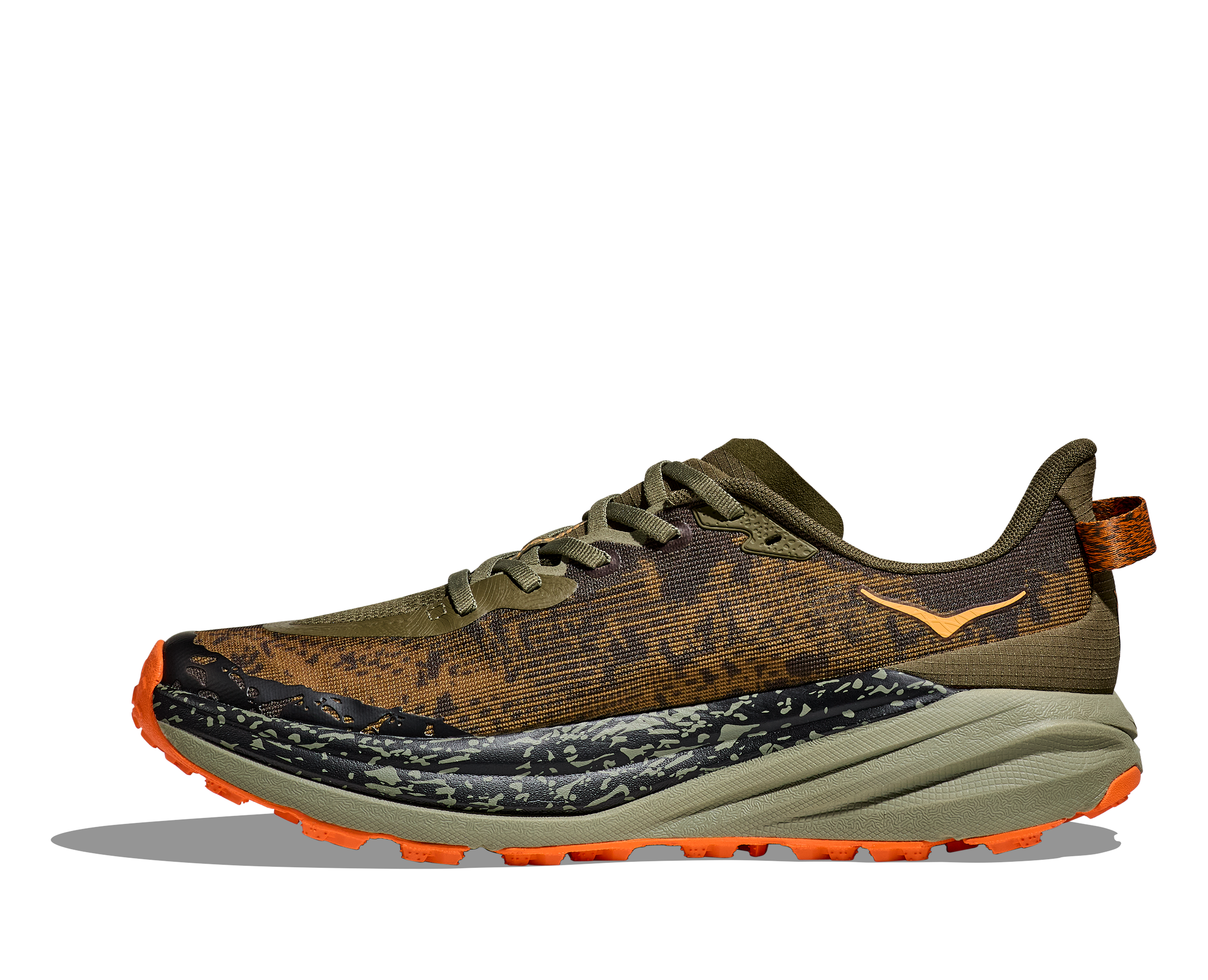 Hoka Men's Speedgoat 6 (AQL - Antique Olive/Squash)