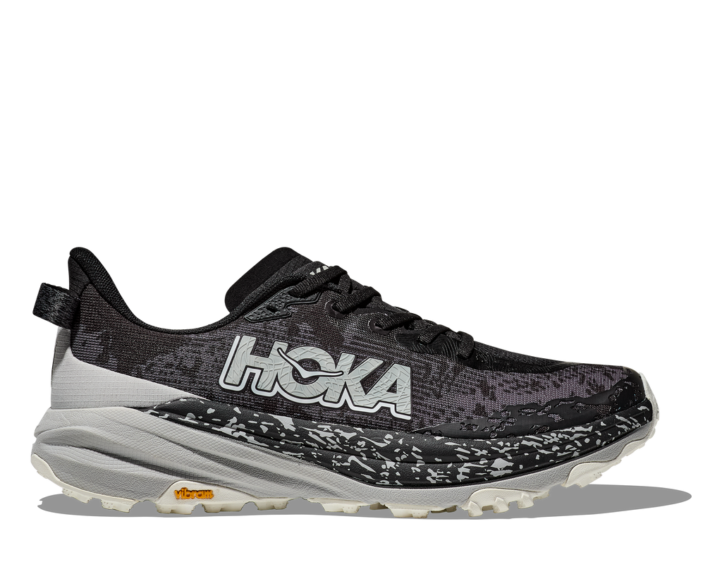Hoka Men's Speedgoat 6 (BKSTR - Black/Stardust)
