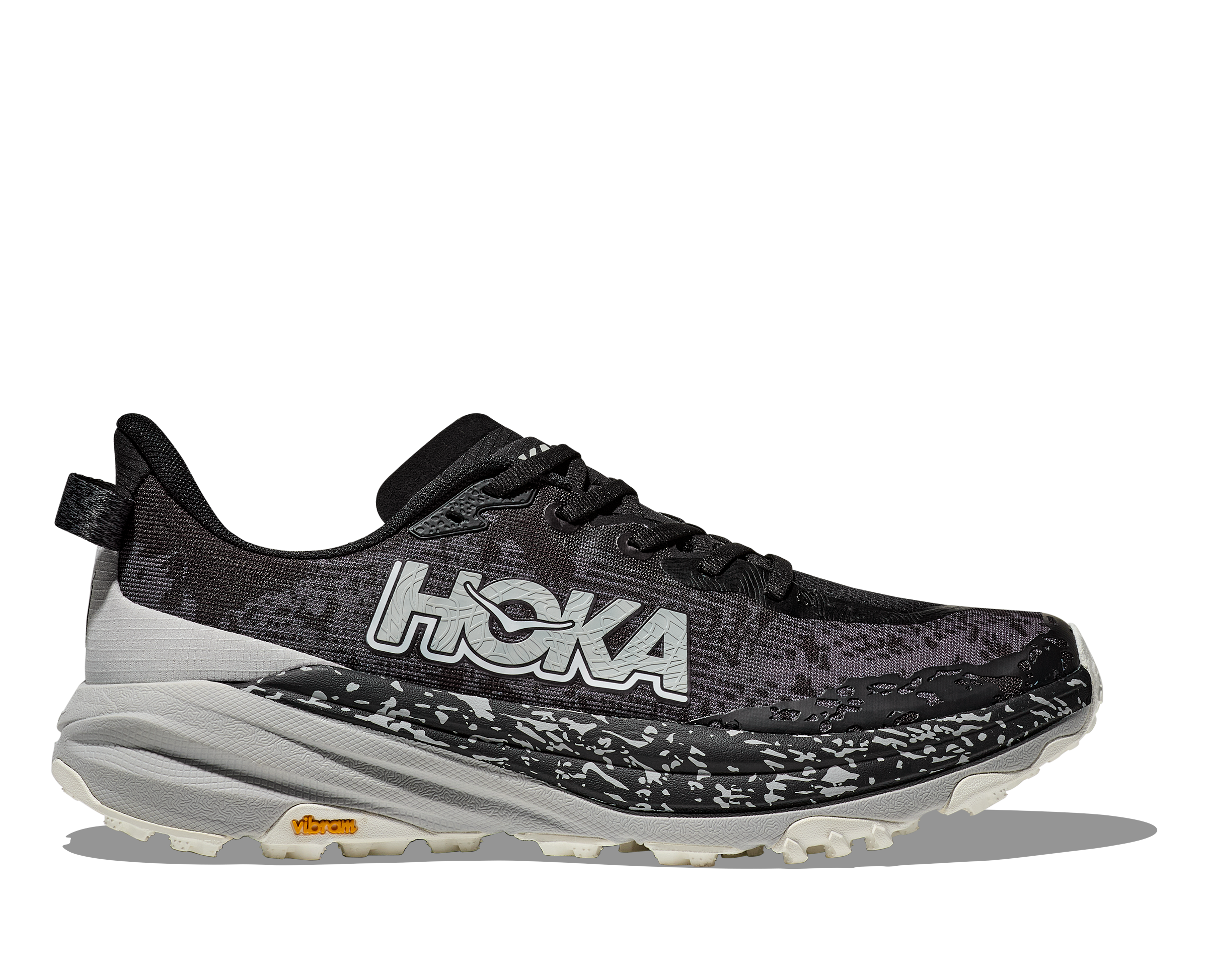 Hoka Men's Speedgoat 6 (BKSTR - Black/Stardust)