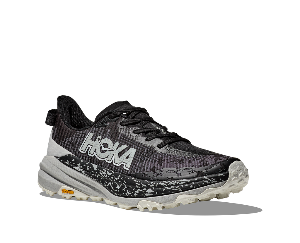 Hoka Men's Speedgoat 6 (BKSTR - Black/Stardust)