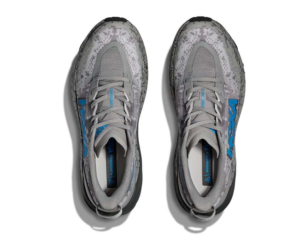  Men's Speedgoat 6 (GCG - Galactic Grey/Hoka Blue)