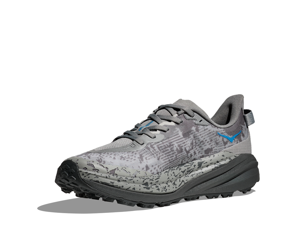  Men's Speedgoat 6 WIDE (GCG - Galactic Grey/Hoka Blue)