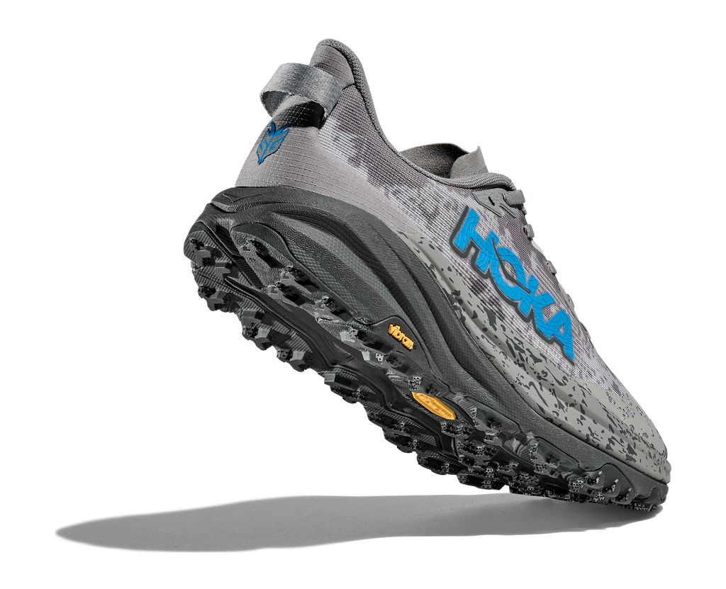  Men's Speedgoat 6 WIDE (GCG - Galactic Grey/Hoka Blue)