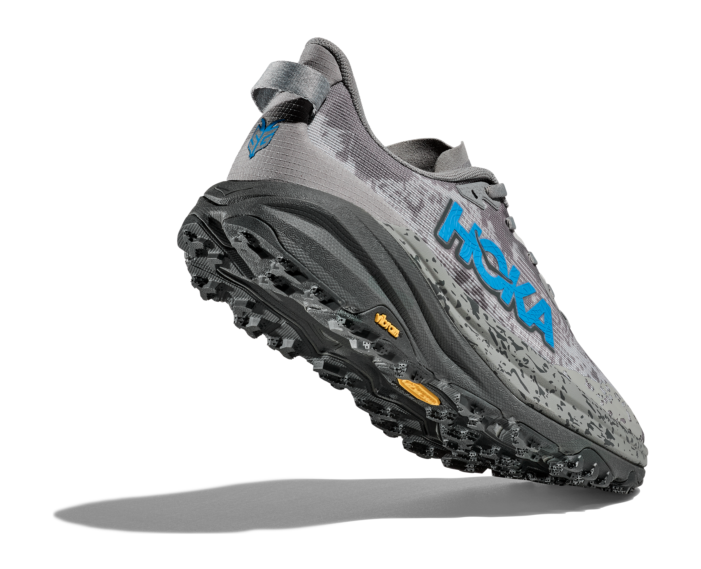  Men's Speedgoat 6 WIDE (GCG - Galactic Grey/Hoka Blue)